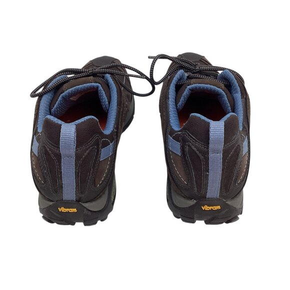 Merrell Siren Sync Womens 8.5 Suede Low Top Hiking Boots Brown/Periwinkle - Picture 6 of 11